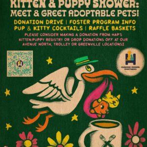 Humane Animal Partners Kitten & Puppy Shower
