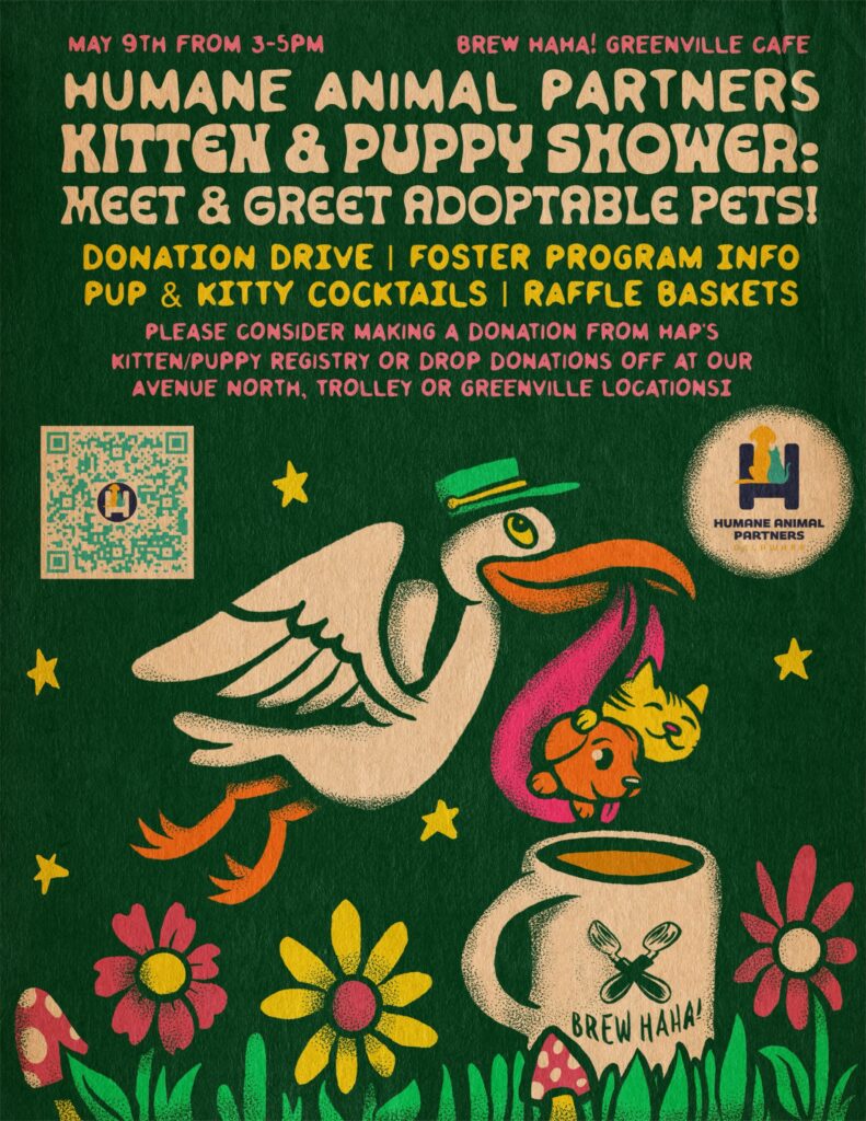 Humane Animal Partners Kitten & Puppy Shower