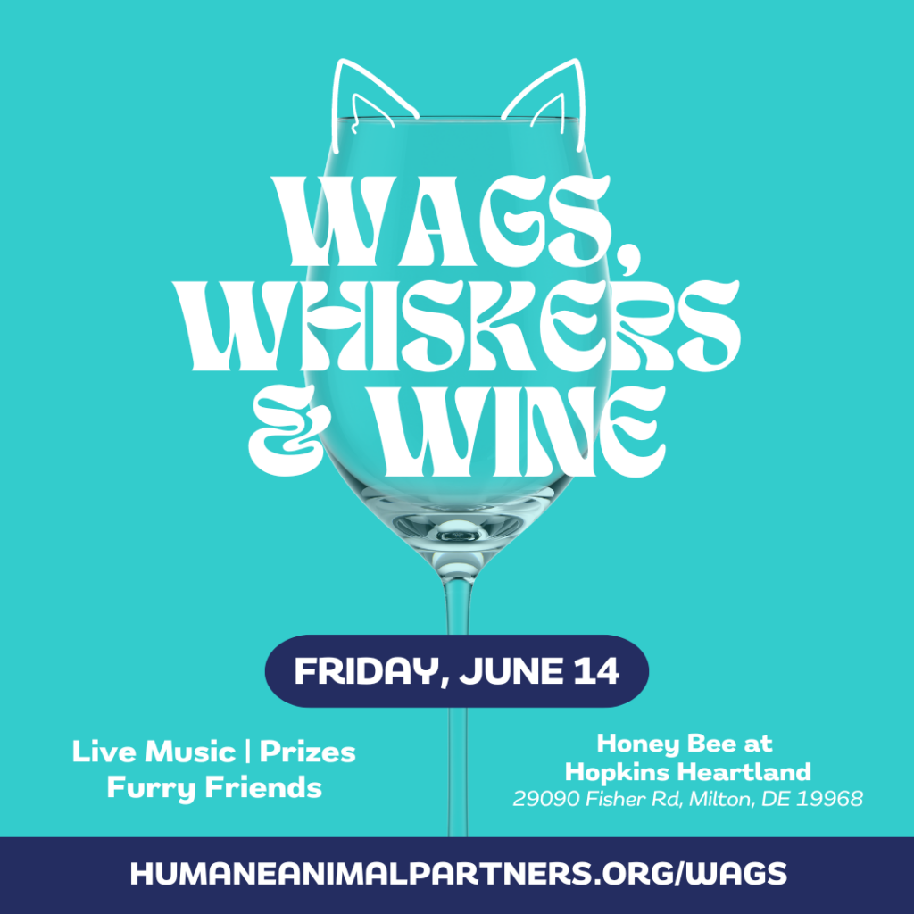 Wags, Whiskers & Wine Delaware benefitting Humane Animal Partners