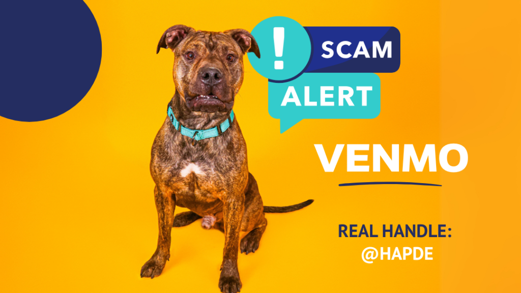 Venmo Scam Alert Humane Animal Partners